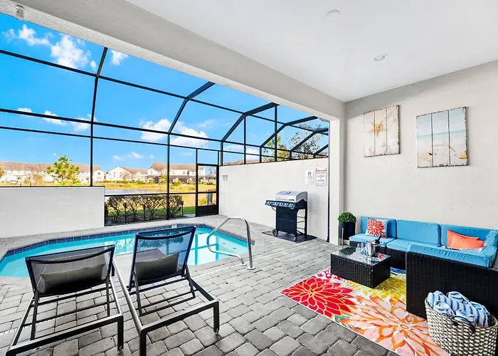 Cozy Disney Themed Townhouse 4Br Private Pool At Festival Resort